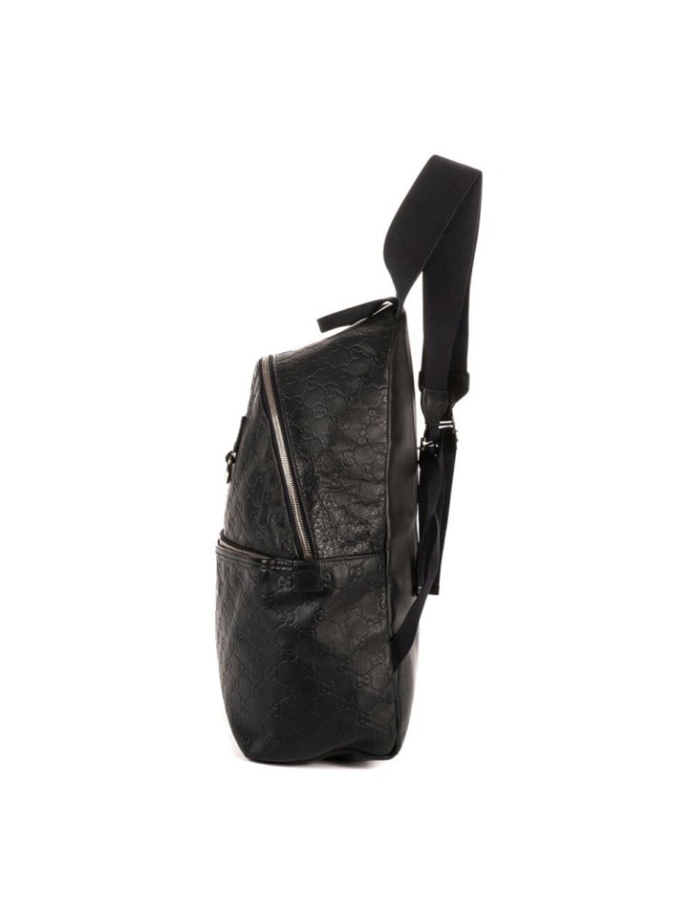Gucci Rider Backpack Navy Guccissima - Picture 3 of 11
